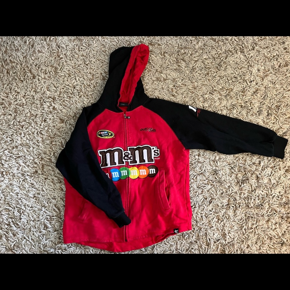 M&M Nascar hoodie